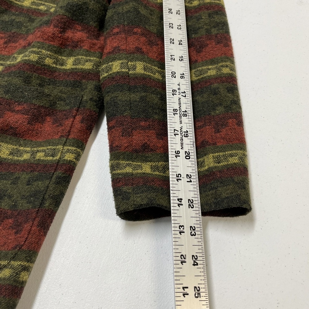 Vintage Gantos Southwestern Blazer Wool Blend Size M Aztec Western Blazer Tribal - Picture 11 of 11